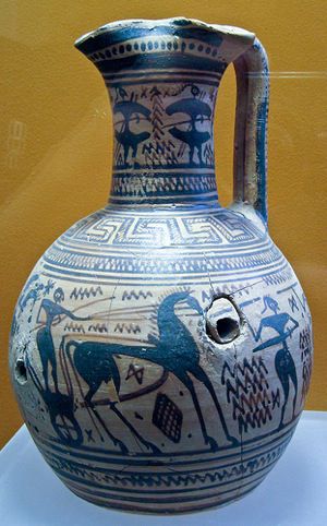 فن الفخار الإغريقي